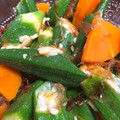 ＊みぃ＊＊'s cooksnap of when they made 調理10分!オクラとチーズのおかか和え♡.