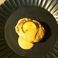 kbitch's cooksnap of when they made 刻みガーキンのハンバーグ＆ソース.