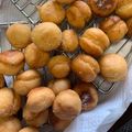 なーちんかーちゃん's cooksnap of when they made 米粉ココア豆腐ドーナッツ・保育園給食.