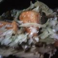ゴロtaroo's cooksnap of when they made 鮭ときのこのフライパン蒸し♪簡単.