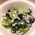 クック9J9CFD☆'s cooksnap of when they made 小松菜ナムル❤しらす海苔で鉄分カルシウム.