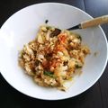 ぐでたまパン's cooksnap of when they made 焼魚チャーハン！？焼き魚リメイク焼き飯。.