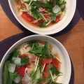 ﾌﾞﾚﾝﾀﾞ's cooksnap of when they made トマトと玉ねぎのぶっかけそうめん.