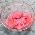 shibuchica's cooksnap of when they made 甘酒イチゴアイス.