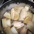 ヘルシーみちこ's cooksnap of when they made 簡単★生姜でぽかぽか♪大根と手羽先の煮物.