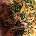 クックA4U5YO☆'s cooksnap of when they made レンジで超簡単❗豆苗のツナ醤油和え☺⛄☕.