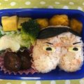 ★カップチーノ★'s cooksnap of when they made キャラ弁 おしりたんてい.