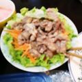 ＹＯＵ太's cooksnap of when they made ☆豚肉と野菜の焼肉マヨサラダ☆.