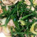 はに333's cooksnap of when they made 合わせ調味料で簡単！豚肉とニラの中華炒め.