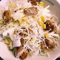 山本さん家's cooksnap of when they made から揚げのリメイク☆メチャうまサラダ♪.