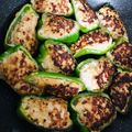 めぐな♪'s cooksnap of when they made 簡単！ふわふわピーマンの肉詰め♥.