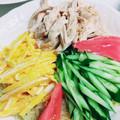 ♡☆☆たま☆☆♡'s cooksnap of when they made 鶏とトマトの冷やし中華.