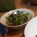 よっちんとっと's cooksnap of when they made ゴーヤーときゅうりの甘酢和え.