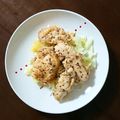 らぶふくちゃんちゃん's cooksnap of when they made 簡単♪鶏むね肉のマスタードマヨ醤油炒め.