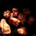 ame-ikuru's cooksnap of when they made 揚げない唐揚げ.