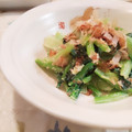 fu♪♪'s cooksnap of when they made 絶品！★小松菜のわさびマヨネーズ和え★.