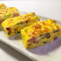 QINQIN's cooksnap of when they made ネギとウィンナーのだし巻き卵風の卵焼き.