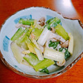 古賀竜一's cooksnap of when they made しめじと小松菜の味噌マヨ和え.