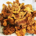 eikosansan's cooksnap of when they made サクサク豚切り落としのガーリック唐揚げ.