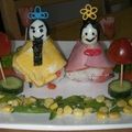 はれっこ's cooksnap of when they made ちらし寿司でかわいいひなまつりプレート♪.