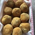 クックLJ81Y5☆'s cooksnap of when they made カリカリふんわりきな粉とうふドーナツ.