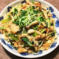 ミオミーオマンマミー's cooksnap of when they made スモークサーモンとシメジの和風スパゲティ.