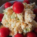 makkunkan's cooksnap of when they made 簡単！ポテサラ風♪おから卵マヨサラダ♡.
