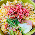 kisberry's cooksnap of when they made 簡単！卵炒飯♡.