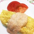 オウジリリノエ's cooksnap of when they made ご飯もお酒も進む♪ 明太子チーズオムレツ.
