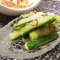 京ん家's cooksnap of when they made 週末以外も食べたい！にんにくきゅうり.