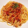 九八式七星剣's cooksnap of when they made 本格イタリアン　スパゲティアラビアータ.