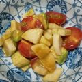 ogyu8786's cooksnap of when they made アボカドとトマトと長芋のサラダ.