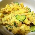 J・0505's cooksnap of when they made さつまいもと鶏むね肉のサラダ.