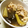 J・0505's cooksnap of when they made 簡単♪茄子と鶏肉の煮物.