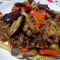 J・0505's cooksnap of when they made 茄子と柔らか牛肉のオイスターソース炒め☆.