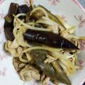 おしひと's cooksnap of when they made 秋ナスともやしと豚肉のポン酢ソテー.