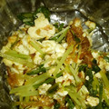 yutan1122's cooksnap of when they made ☆簡単♪♪水菜と豆腐のサッと炒め☆.