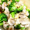 〆makibako's cooksnap of when they made アスパラと鶏と海老の塩炒め.