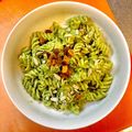 kelychan's cooksnap of when they made 胡麻香る♪ルッコラソース.