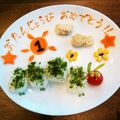 Jackieandm's cooksnap of when they made はらぺこあおむし 1歳誕生日ワンプレート.