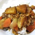yukky☆mama's cooksnap of when they made ✩ひき肉トマトカレー✩.