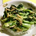 maruru-nn's cooksnap of when they made 小松菜たっぷり！！とろ～り小松菜丼❤.