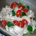 きっかママ's cooksnap of when they made 豚肉と野菜のおろし和えサラダ.