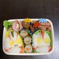 クック9LVHDM☆'s cooksnap of when they made ウルトラマン弁当☆キャラ弁.