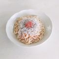 あたた〜（＾＾；'s cooksnap of when they made めっちゃ簡単＊冷たい明太マヨおうどん＊.