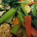 ぐーたらママ☆彡's cooksnap of when they made 節約！ムネ肉と小松菜のオイスターソース炒.
