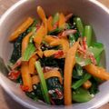 クックW4301V☆'s cooksnap of when they made 激ウマ！小松菜のナムル.