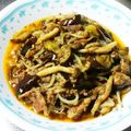 柚希☆G9's cooksnap of when they made 茄子とサバ缶の豆板醤炒め.