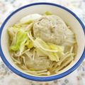 mmameco's cooksnap of when they made イワシつみれのトロトロあっさり煮♪.