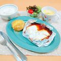 Mei＊☆'s cooksnap of when they made コ○ス風ハンバーグの包み焼き♪ソースが◎.